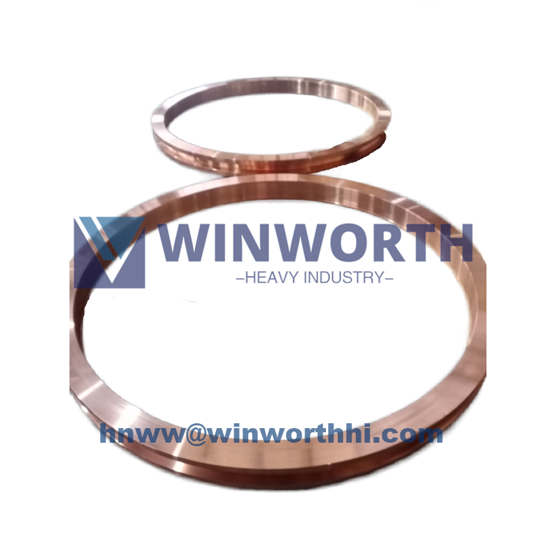  Chromium-zirconium Copper crystallization wheel for Copper-aluminum continuous casting and continuous rolling chromium-zirconium