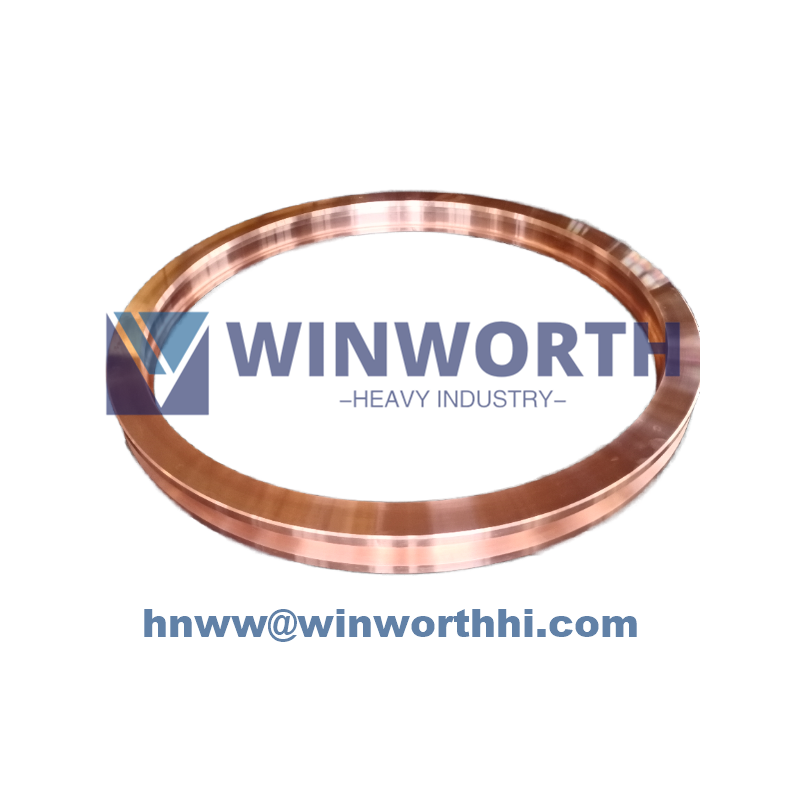  Chromium-zirconium Copper crystallization wheel for Copper-aluminum continuous casting and continuous rolling chromium-zirconium