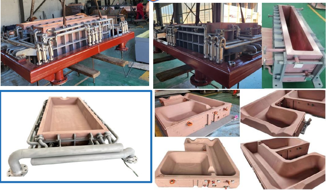 EB furnace copper mold