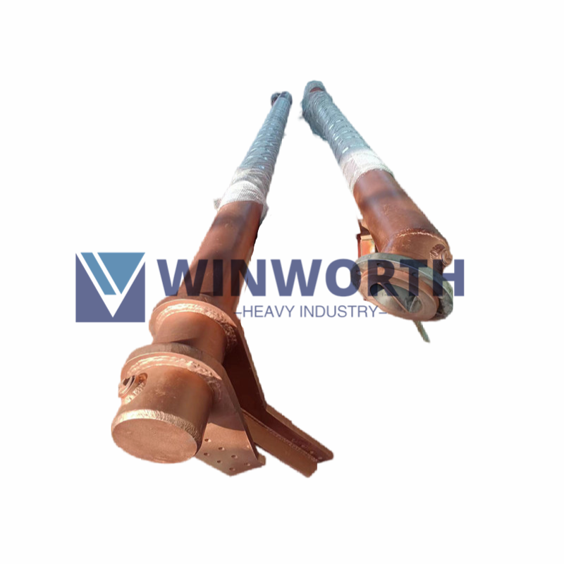 Forging oxygen lance heads