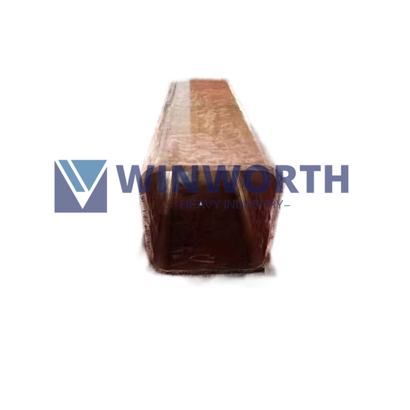 Square copper crucible of ESR