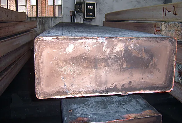 Copper billet