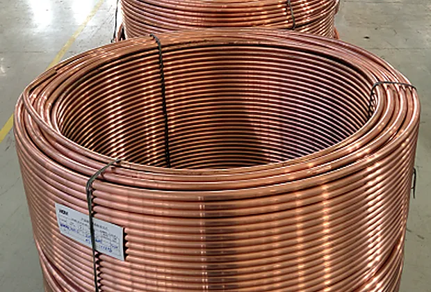 Copper alloy coil