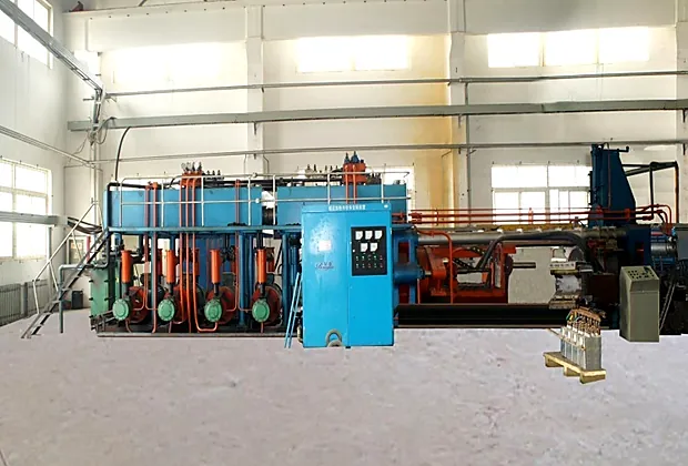 Copper extrusion machine