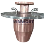 Copper cooling water jacket