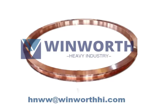 CuCrZr Copper Crystallization Wheel for CCR Line - Winworth Heavy Industry