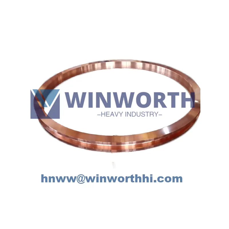 CuCrZr Copper Crystallization Wheel for CCR Line